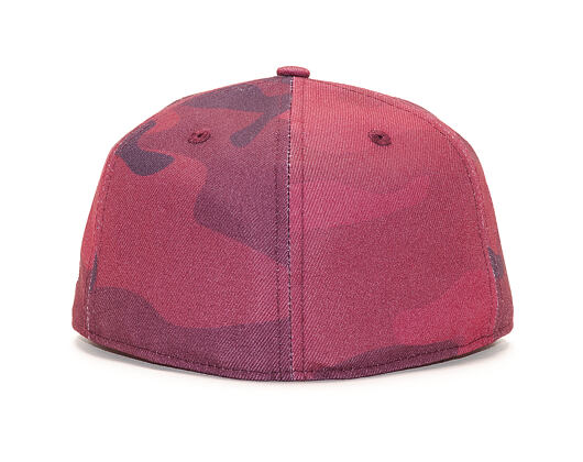 Kšiltovka New Era 59FIFTY Essential Camo New York Yankees Maroon Camo/White