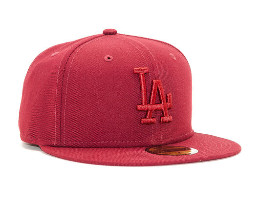 Kšiltovka New Era 59FIFTY Los Angeles Dodgers League Essential Cardinal