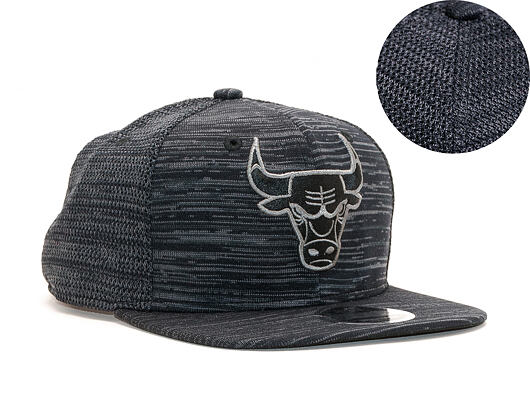Kšiltovka New Era 9FIFTY Chicago Bulls Original Fit Engineered Black/Grey Heather Snapback