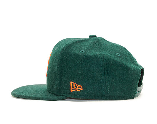 Kšiltovka New Era 9FIFTY New York Yankees Original Fit Winter Utility Melton Dark Green/Orange Snapb
