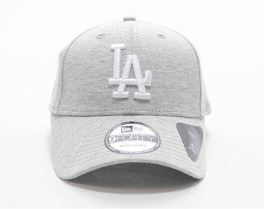 Kšiltovka New Era 9FORTY Los Angeles Dodgers Winterised The League Gray/White Strapback