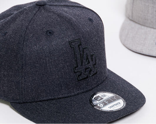 Kšiltovka New Era 9FIFTY Los Angeles Dodgers Heather Essential Navy/Black Snapback