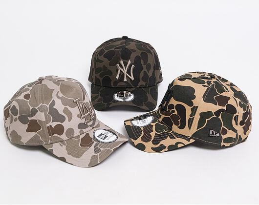 Kšiltovka New Era 9FORTY A-Frame Detroit Tigers Dark Green Camo Snapback