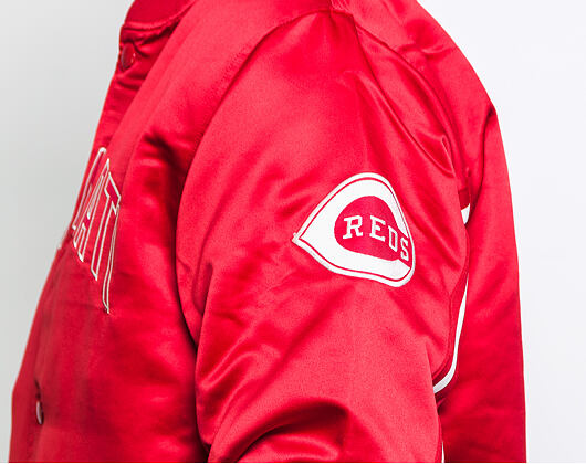Bunda New Era Cincinnati Reds 1990 Ws Winners Varsity Jacket Scarlet