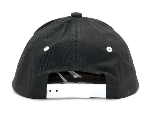 Kšiltovka Kappa Authentic Bzadem Black/White Snapback
