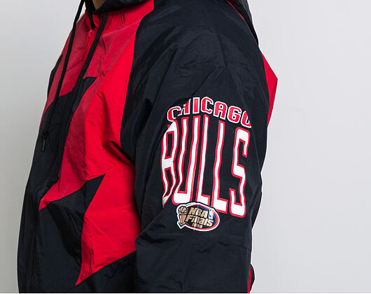 Bunda Mitchell & Ness Chicago Bulls Shark Tooth Jacket Black/Red/White