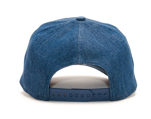 Kšiltovka New Era 9FORTY A-Frame USA Denim Navy Snapback