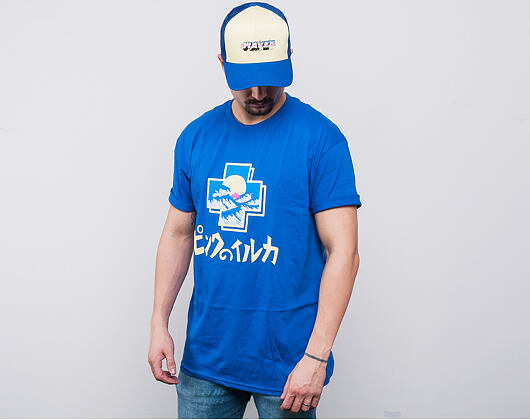 Triko Pink Dolphin Promo Tsunami Tee Blue