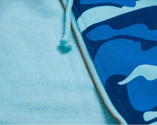Mikina Pink Dolphin Ocean Camo Zip-Hoodie Camo