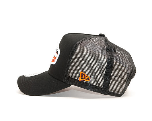 Kšiltovka New Era 9FORTY A-Frame Trucker Patch Orange/Black/White Snapback