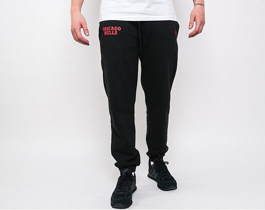 Tepláky New Era Chicago Bulls Stripe Rib Jogger Black