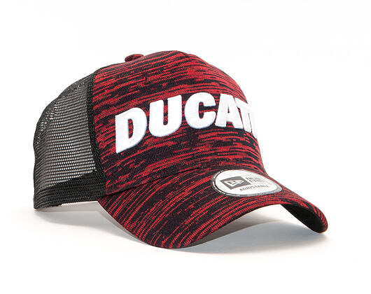 Kšiltovka New Era 9FORTY A-Frame Trucker Ducati Motor Logo Engineered Maroon Snapback