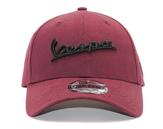 Kšiltovka New Era 9FORTY Vespa Piaggio Essential Maroon Strapback