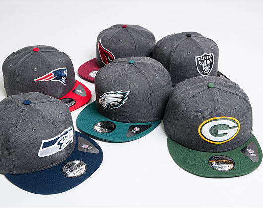 Kšiltovka New Era 9FIFTY Seattle Seahawks Grey Heather/OTC Snapback