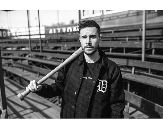 Bunda New Era Detroit Tigers Cooperstown Jacket Black