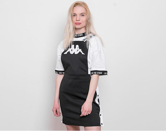 Dámské Šaty Kappa Banda Bondera Black/White
