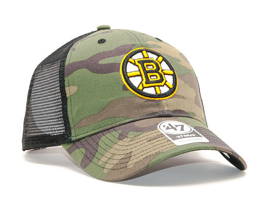 Kšiltovka 47 Brand Boston Bruins Camo Branson MVP Snapback