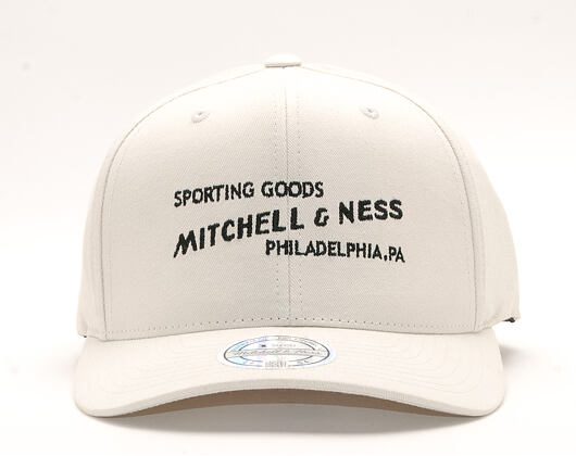 Kšiltovka Mitchell & Ness Sporting Goods Off White Snapback