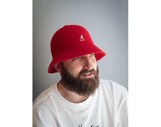 Klobouk Kangol Bermuda Casual Scarlet