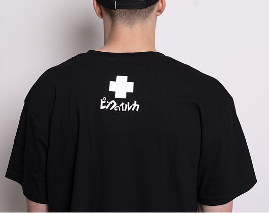 Triko Pink Dolphin Logo Sketch Tee Black PS1911LSBL
