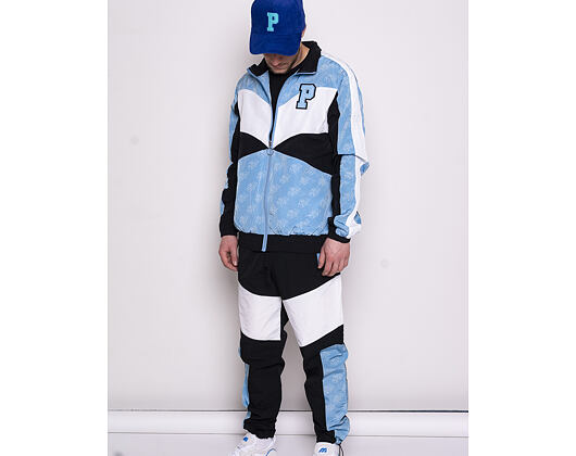 Kalhoty Pink Dolphin Mr. Positive Windbreaker Pants Light Blue PS1933MPLB