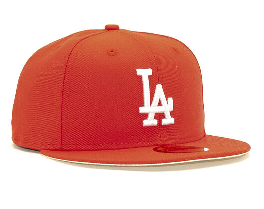 Kšiltovka New Era 59FIFTY Los Angeles Dodgers League Essential Fade Red