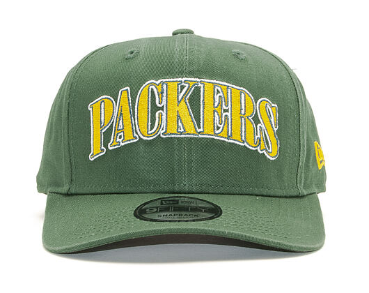 Kšiltovka New Era 9FIFTY Green Bay Packers Pre Curved OTC