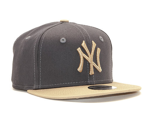 Dětská Kšiltovka New Era 9FIFTY New York Yankees Essential Grey Heather/Camel Child