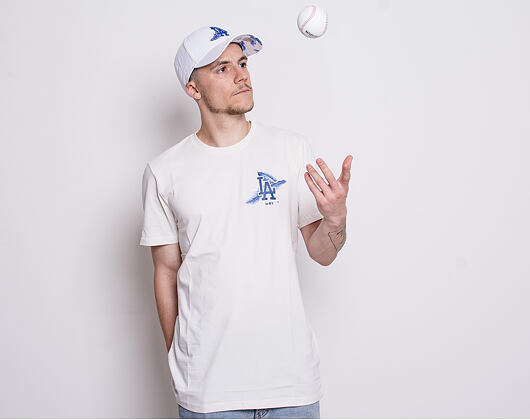 Triko New Era Los Angeles Dodgers Island Logo White