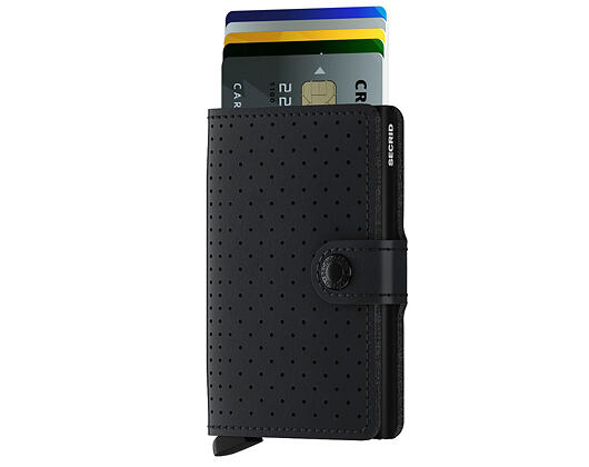 Peněženka Secrid Miniwallet Perforated Black