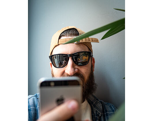 Sluneční brýle Oakley Frogskins Polished Black / Prizm Black