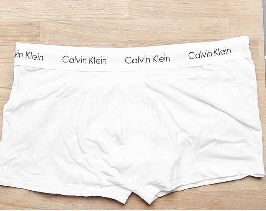 Trenýrky Calvin Klein 3 Pack Low Rise Trunk 100 White