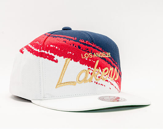 Kšiltovka Mitchell & Ness Los Angeles Lakers Independence Brushed Snapback