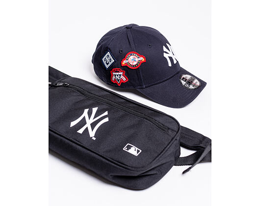 Kšiltovka New Era 9FORTY New York Yankees Cooperstown Patched Navy