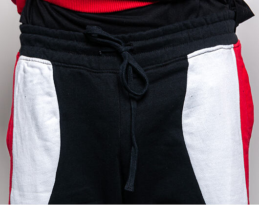 Kraťasy Pink Dolphin Wave Block Black/Red/White