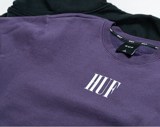 Mikina HUF Serif Pullover - purple velvet