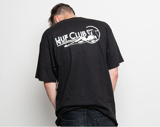 Triko HUF Huf Club T-Shirt - black