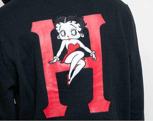 Mikina HUF Betty Classic H Hoodie - Black