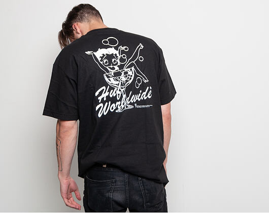 Triko HUF Betty Boop Martini T-Shirt - Black