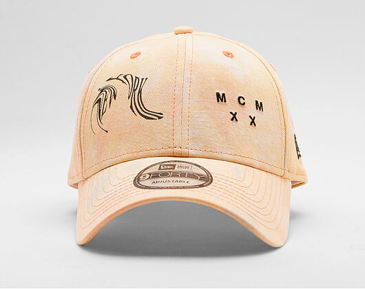 Kšiltovka New Era 9FORTY Hard Bootleg Orange Tie Dye Strapback