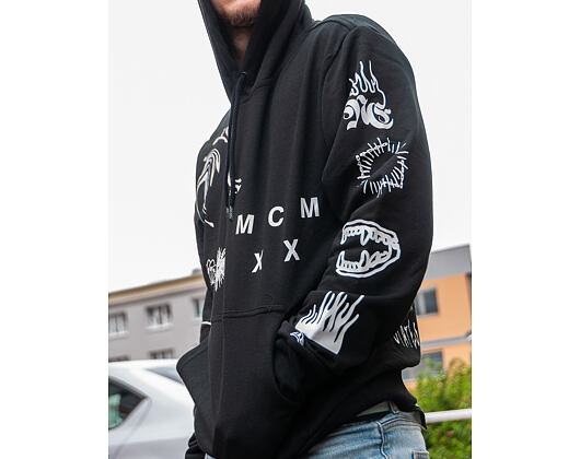 Mikina New Era Graphic Bootleg Hoody Black