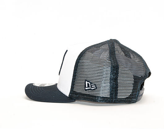 Dětská Kšiltovka New Era 9FORTY Trucker Script Child White / Navy Snapback