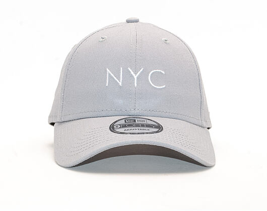 Kšiltovka New Era 9FORTY NYC Seasonal Grey / Optic White Strapback