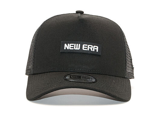 Kšiltovka New Era 9FORTY Trucker Tech Black / Optic White Snapback