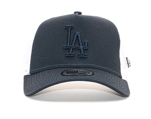 Kšiltovka New Era 9FORTY Trucker The League Essential Los Angeles Dodgers Navy / BSK Snapback