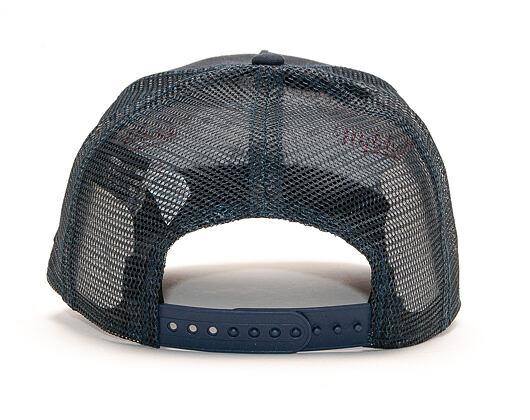 Kšiltovka New Era 9FORTY Trucker Script Pack Navy / Stone Snapback