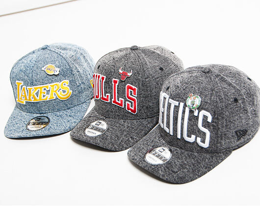 Kšiltovka New Era 9FIFTY Denim Chicago Bulls Black / Team Color Snapback