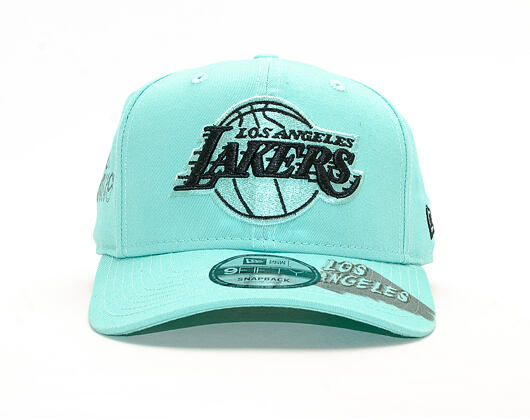 Kšiltovka New Era 9FIFTY Hard Bootleg Neon Los Angeles Lakers Blue Tint Snapback