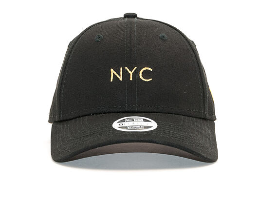 Dámská Kšiltovka New Era 9FORTY Womens NYC Black Strapback