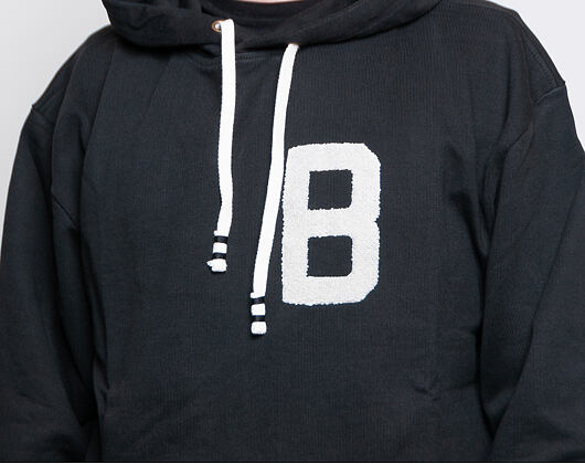 Mikina New Era Vintage Big Logo Hoody Boston Red Sox Cooperstown Black